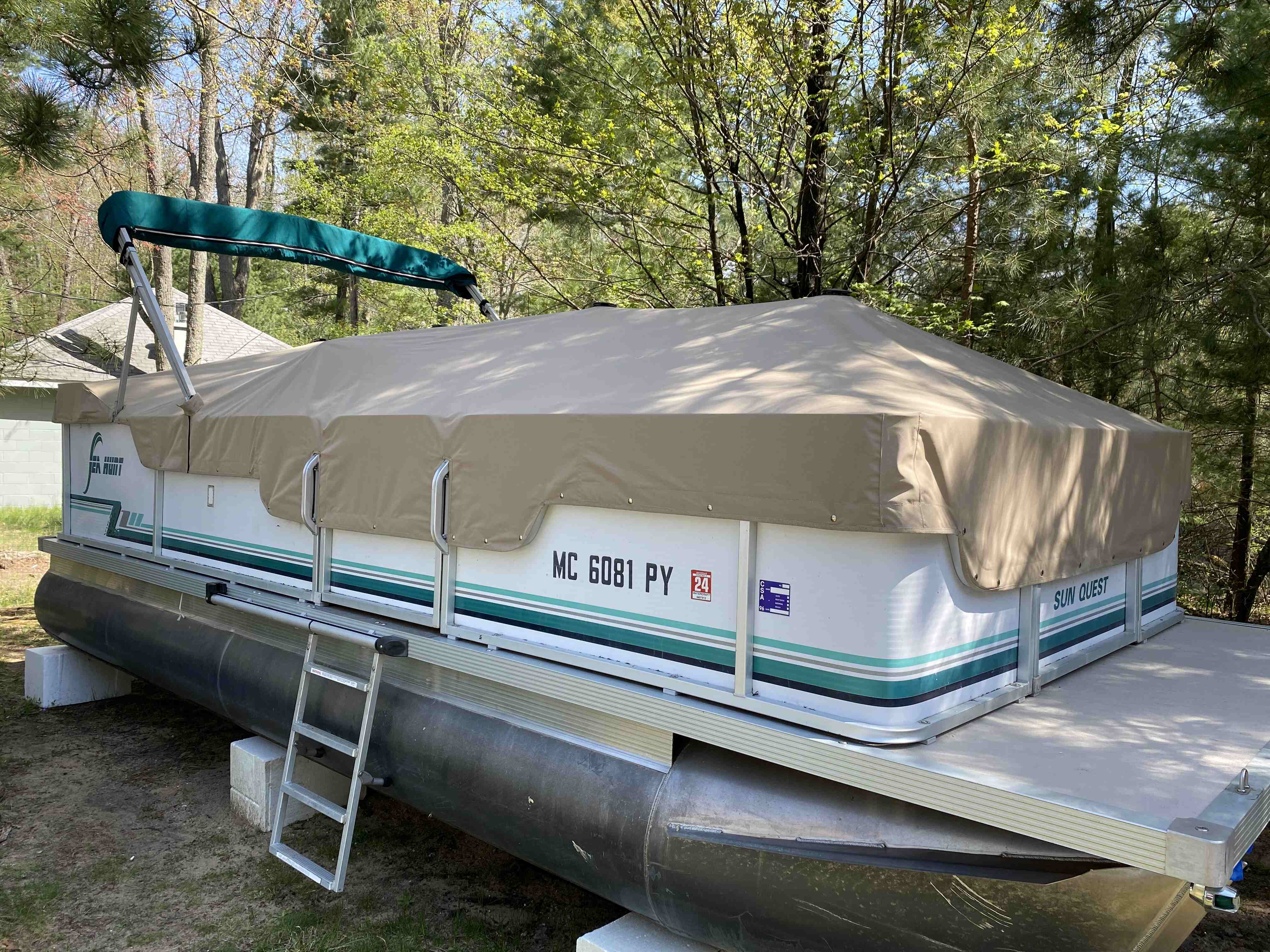 pontoon cover
